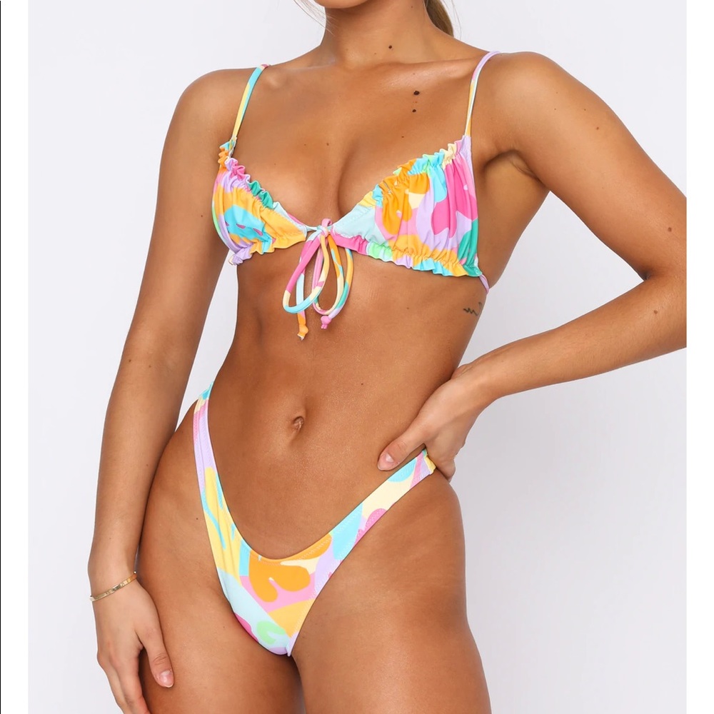 White Fox Boutique Multicolor Bikini